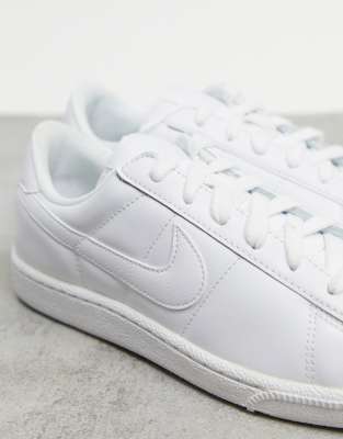 nike classic tennis white