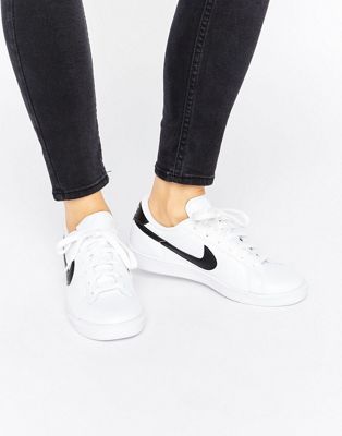Nike Tennis Classic Trainers In White And Black | ASOS