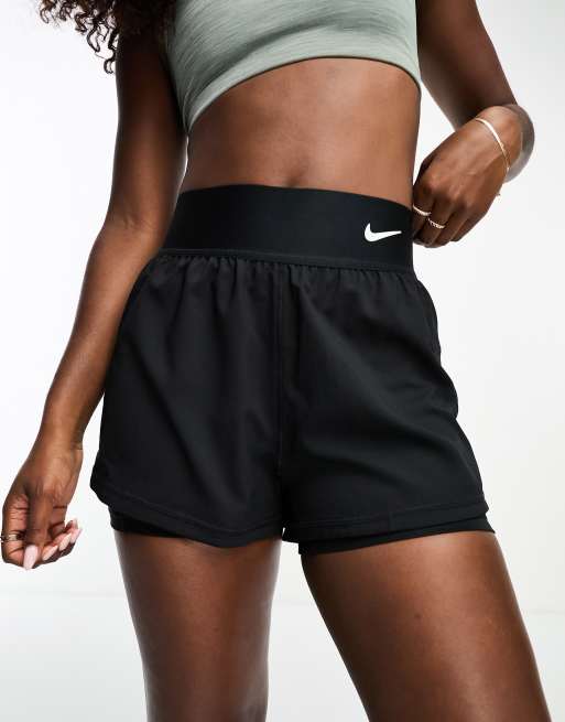 Nike tennis shorts black store
