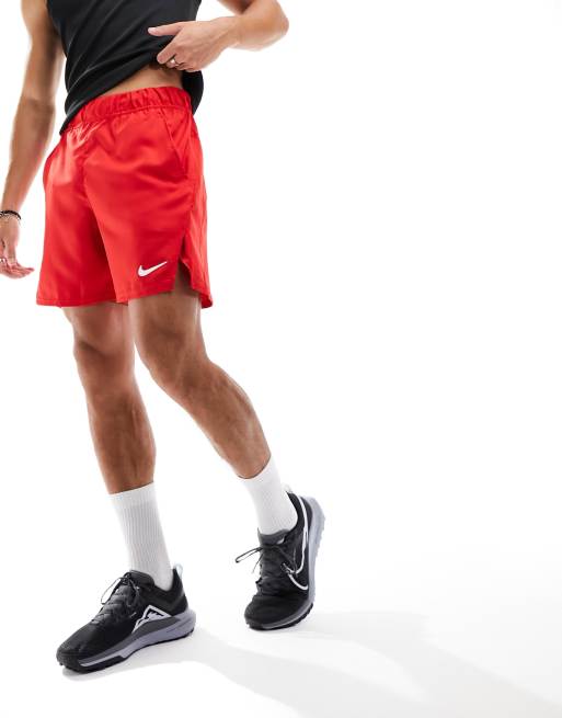 Nike Tennis Dri-FIT Victory 7 inch shorts in red