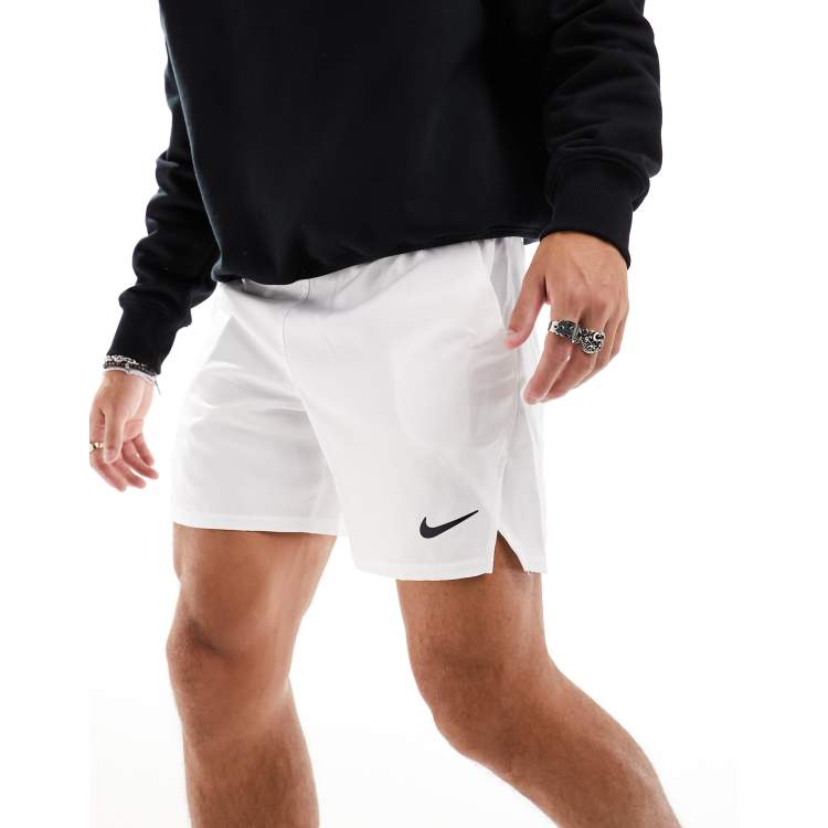 Nike Dri-Fit Tennis Shorts Mens Size XL White Active Wear Outdoors 455618  New