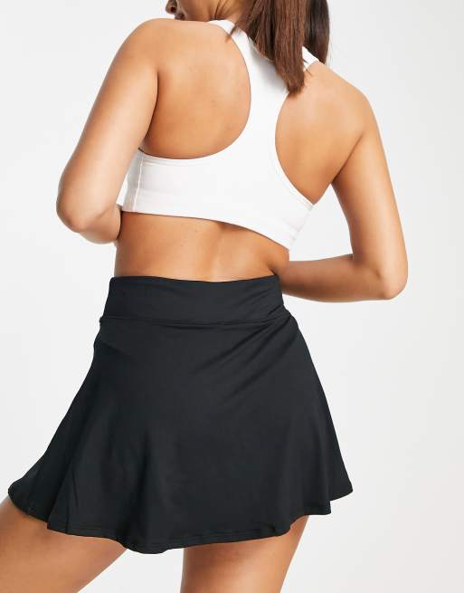 Nike Tennis Dri-FIT Victory Flouncy skirt in black, 2 of 4