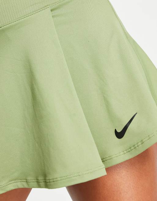 Green nike best sale tennis skirt