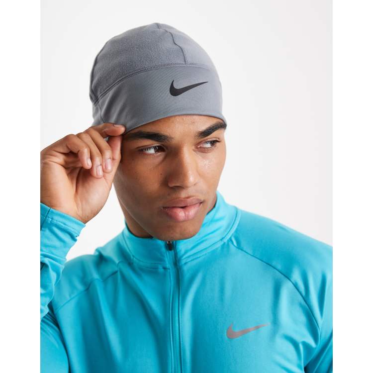 Nike Therma-Fit Fleece Beanie in smoke grey | ASOS display picture 3