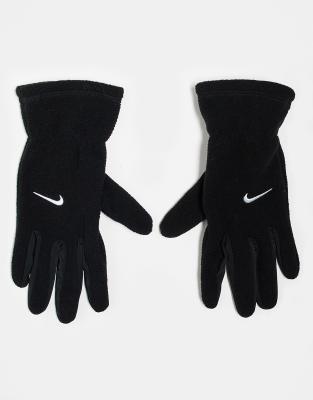 Nike Nike Therma-Fit fleece gloves in black