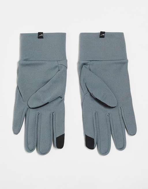 Nike therma-fit fleece gloves in grey, 3 of 3