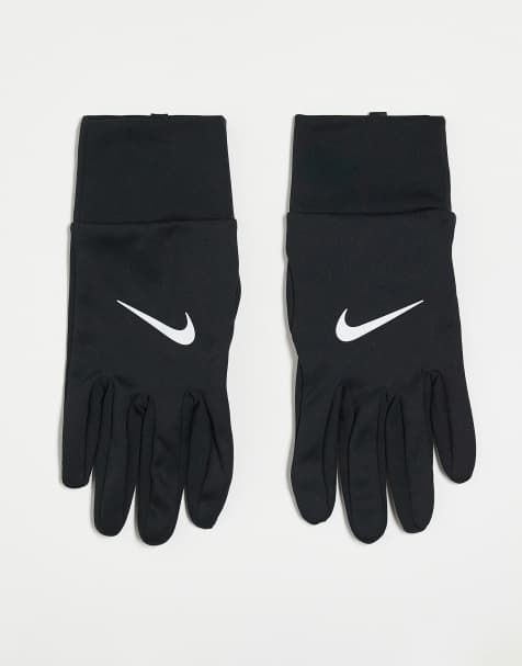 Nike – Therma-Fit – Fleece-Handschuhe in Schwarz - view 1
