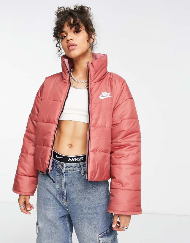 Nike ThermaFit Repel Classic jacket in red/pink