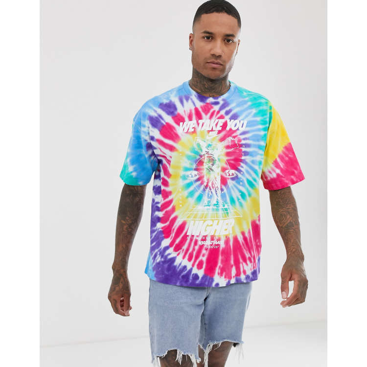 Nike tie dye shirt hotsell and shorts