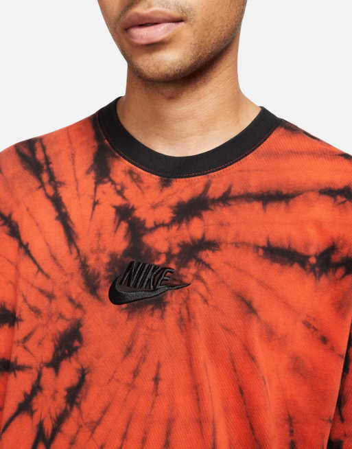 Dark orange 2024 nike shirt