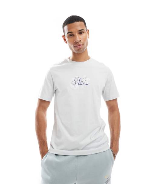 Nike 'Tis The Season logo T-shirt in gray - view 1
