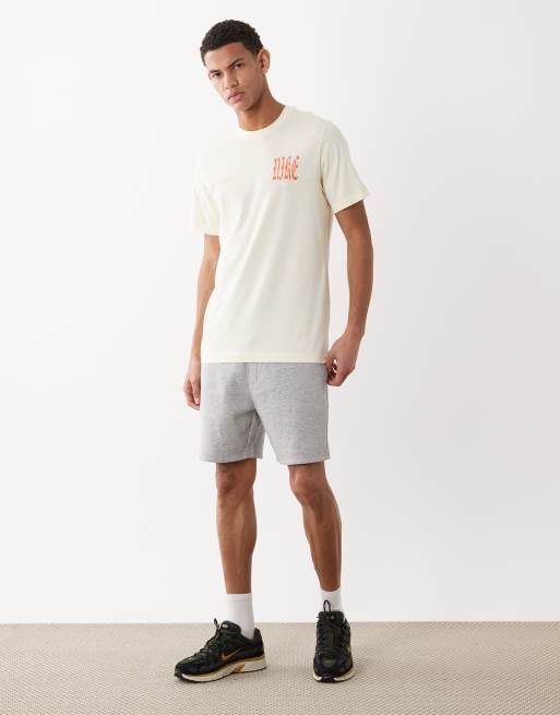 Nike - Together We Float - T-shirt bianco sporco con stampa sul retro, 2 di 5