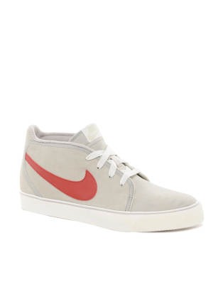 Nike - Toki - Scarpe da ginnastica scamosciate-Grigio