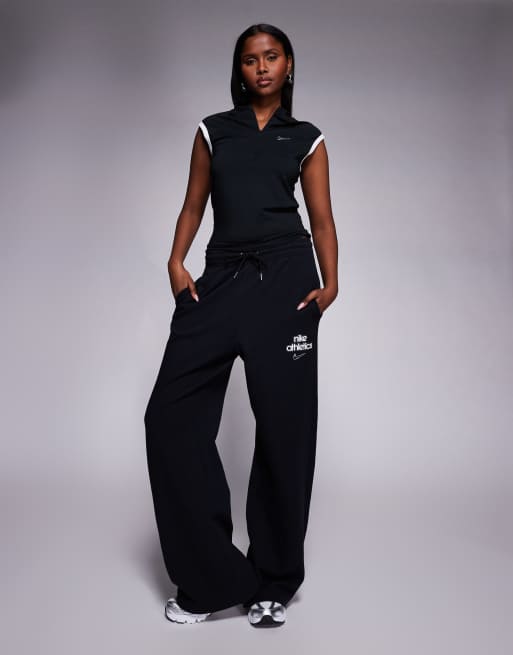 Nike - Top ajusté sans manches à col zippé - Noir, 4 de 4