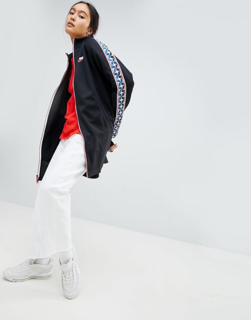 Nike taped side store stripe tracksuit