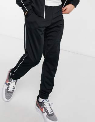 nike tracksuit set in black