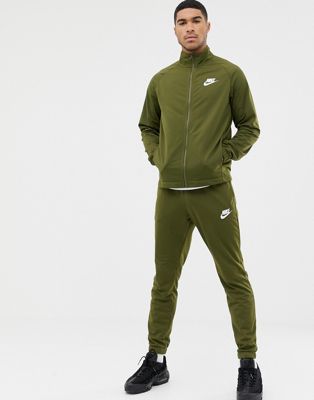Nike Tracksuit Set In Green 861780-395 