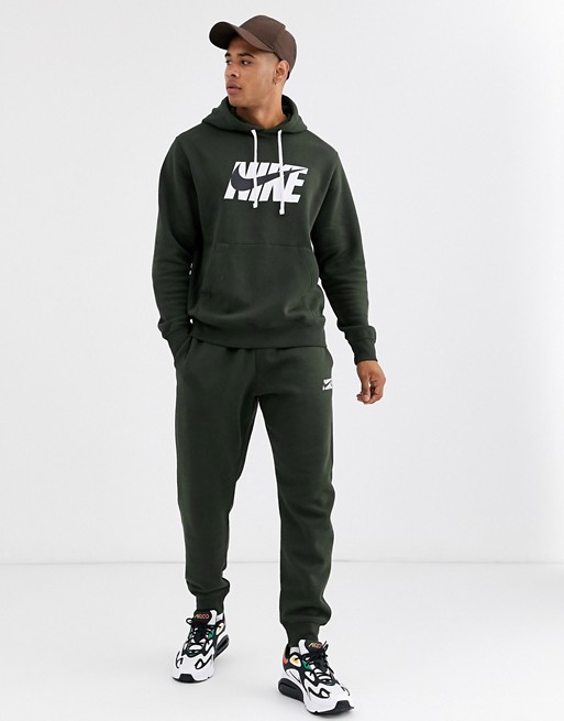 Nike tracksuit set in khaki