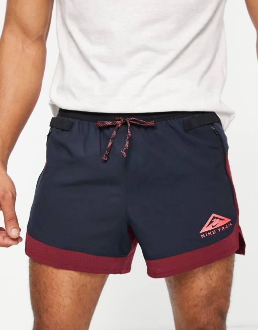 Nike - Trail Running Dri-FIT Flex Stride - 5-tommer-shorts i mørkeblå