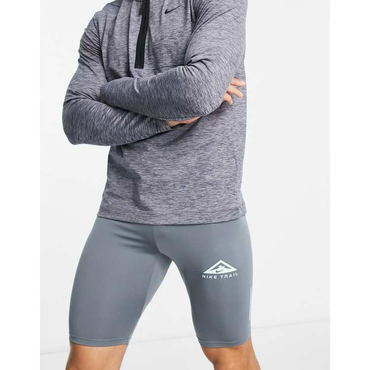 kanal Mordrin violinist Nike Trail Running Dri-FIT shorts half tight in grey | ASOS