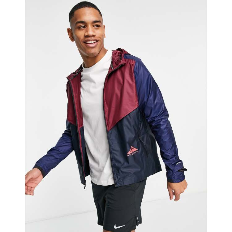 Burgundy nike sale coat