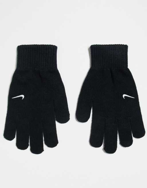 Nike Training - 2.0 - Gebreide handschoenen met swoosh in zwart