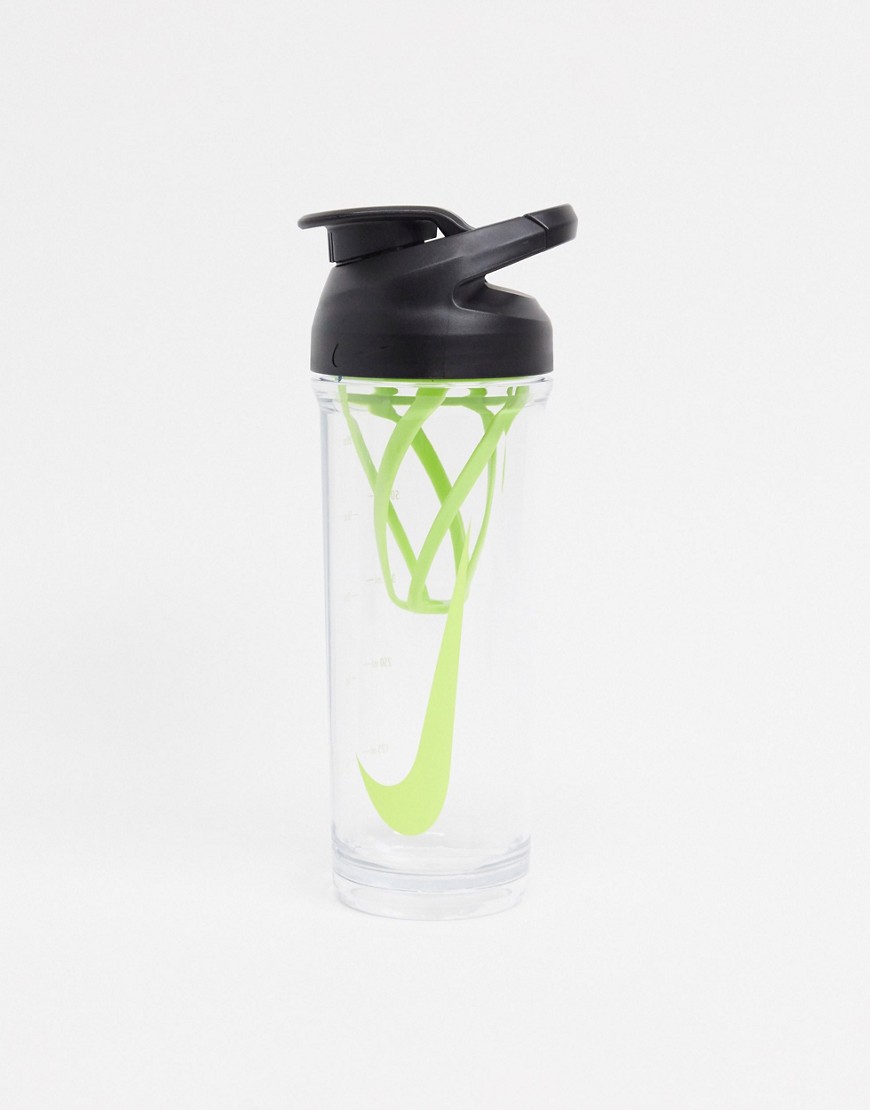 Nike Training 24oz hypercharge shaker bottle in clear-Multi