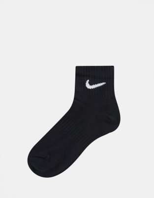 black nike short socks