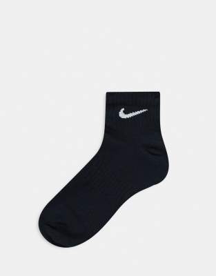 nike training 3 pack ankle socks