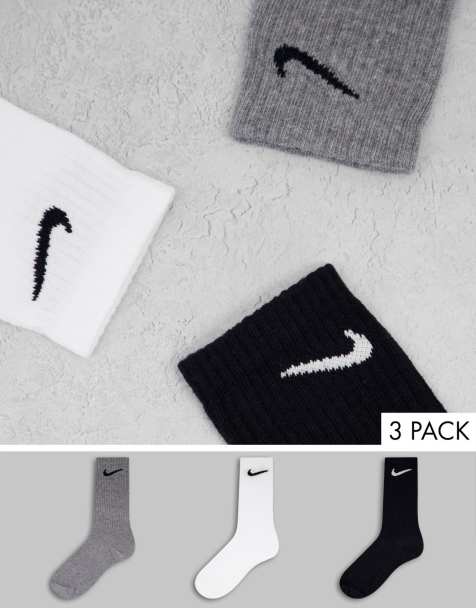 Nike Training 3 pack crew socks in multi - view 1