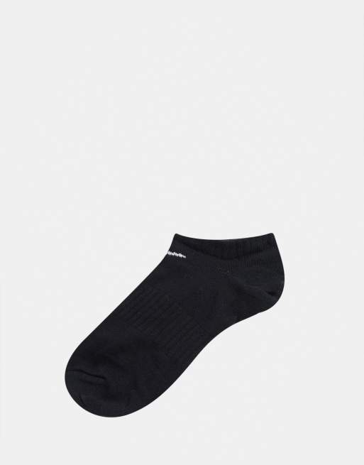 Black nike store sock trainers