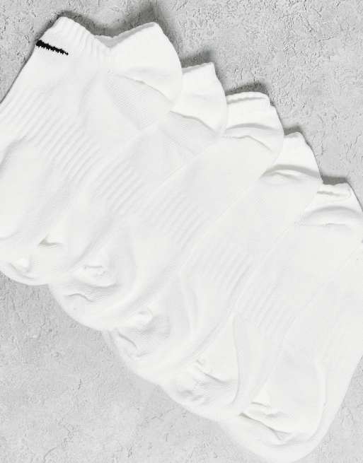 Nike Training 3 pack unisex trainer socks in white