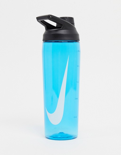 Nike Training 32oz hypercharge chug bottle in blue