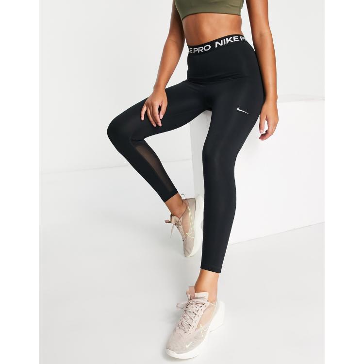 Nike Training – 365 – 7/8-Leggings mit hohem Bund in Schwarz