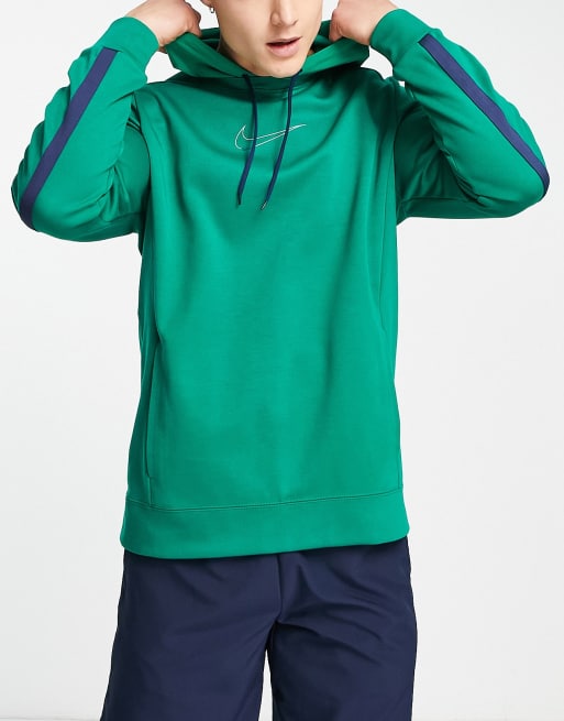 Nike dri fit outlet hoodie green