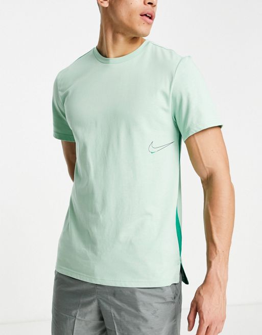 Nike Training 6/1 Dri-FIT t-shirt in green | ASOS