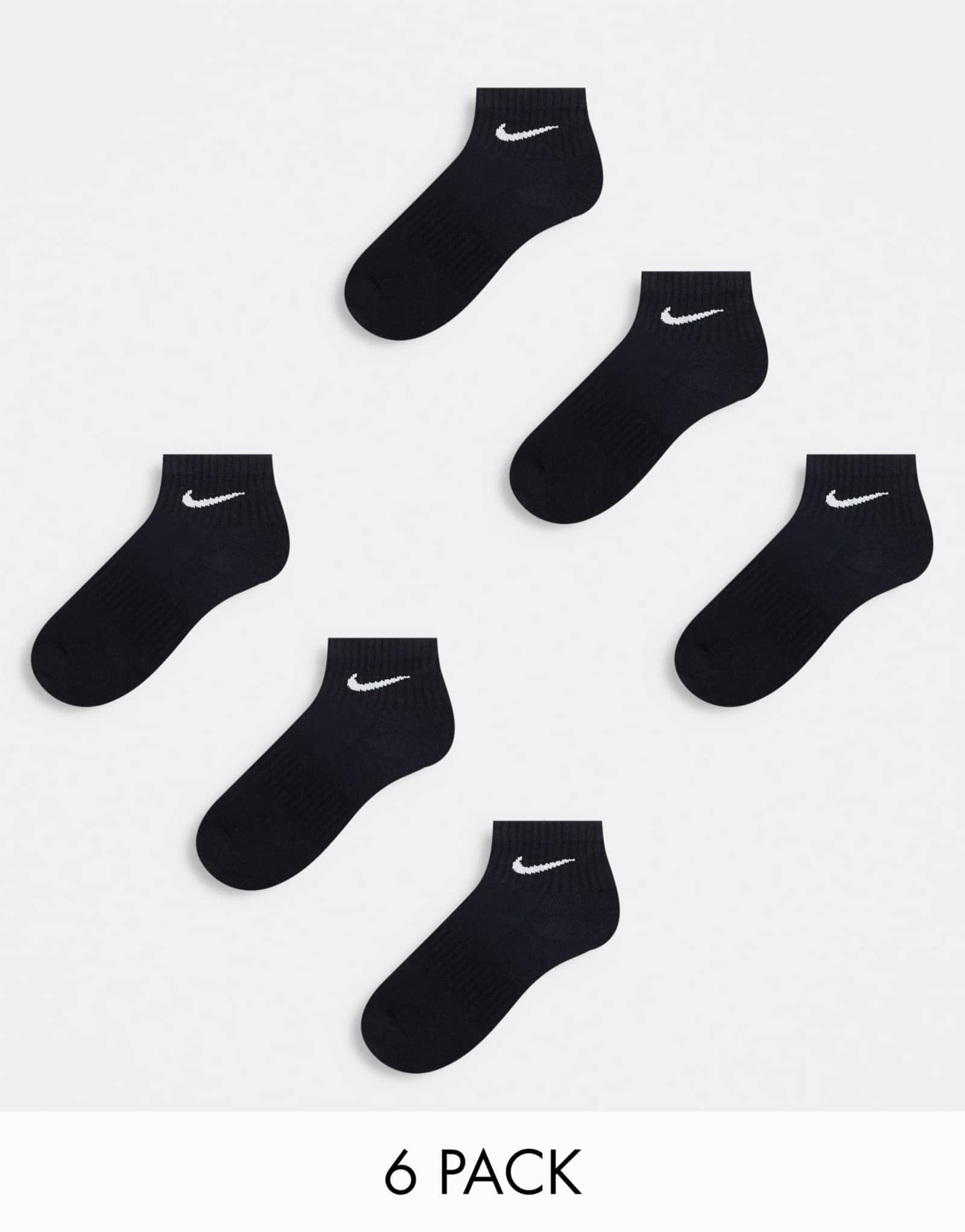 Носки Nike Training 6-pack черного цвета