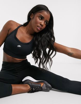 Nike Training Air bra in black | ASOS