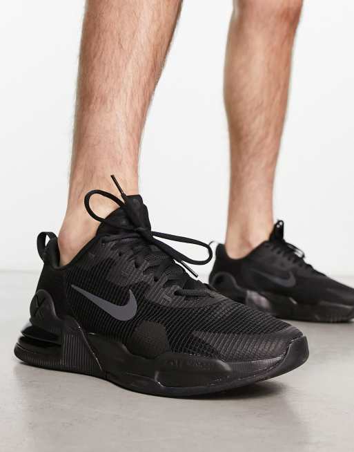 Nike Training Air Max Alpha 5 Sneakers in triplo nero ASOS