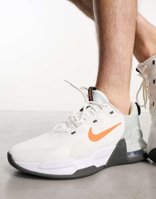 Nike Training Air Max Alpha 5 sneakers in white ASOS