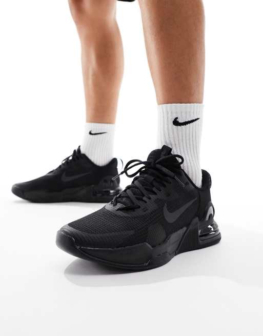 Nike Training Air Max Alpha 5 trainers in black ASOS