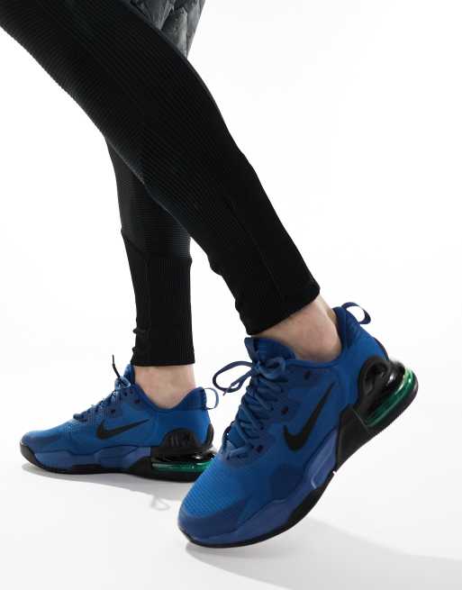 Nike Training Air Max Alpha 5 trainers in blue and black