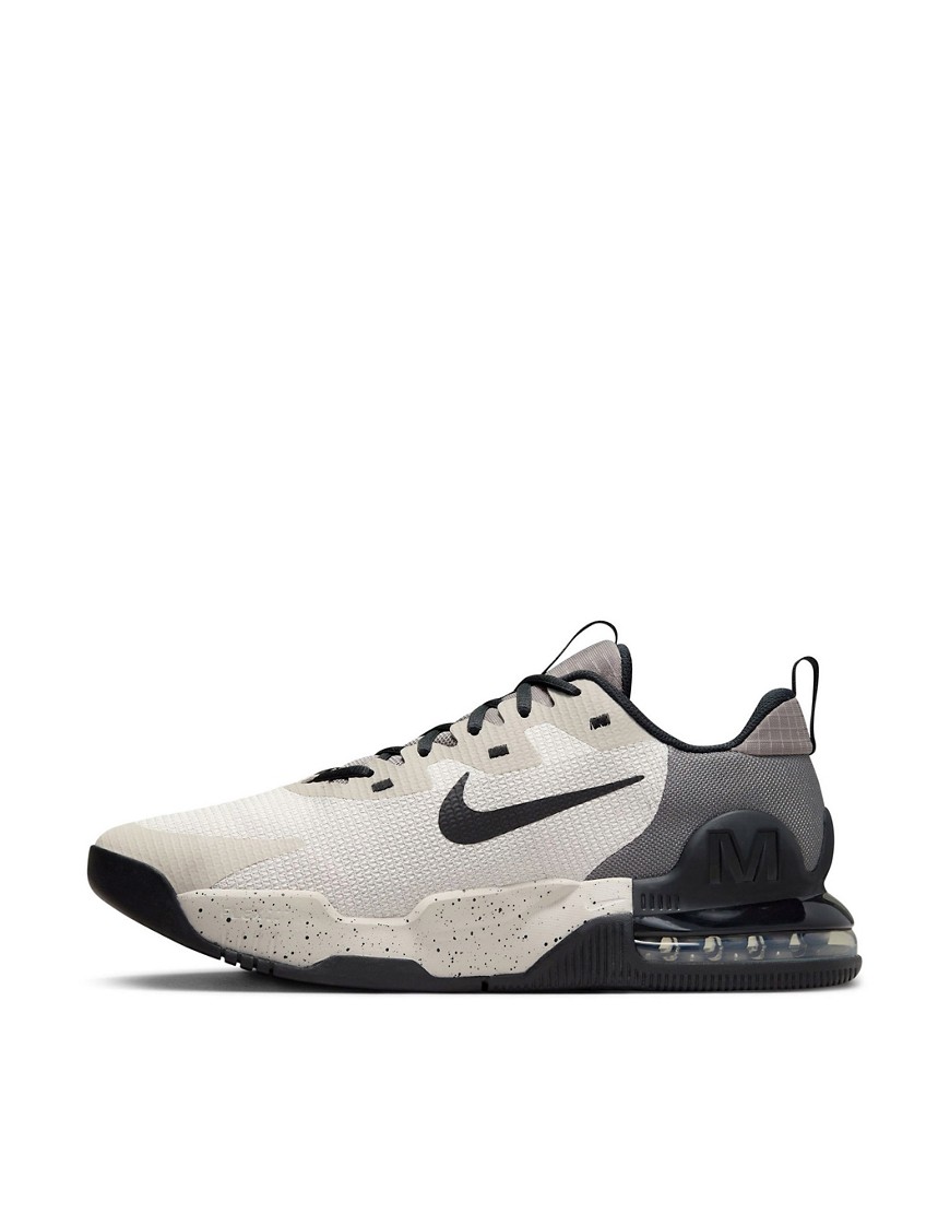 Nike Training Air Max Alpha 5 trainers in grey and black