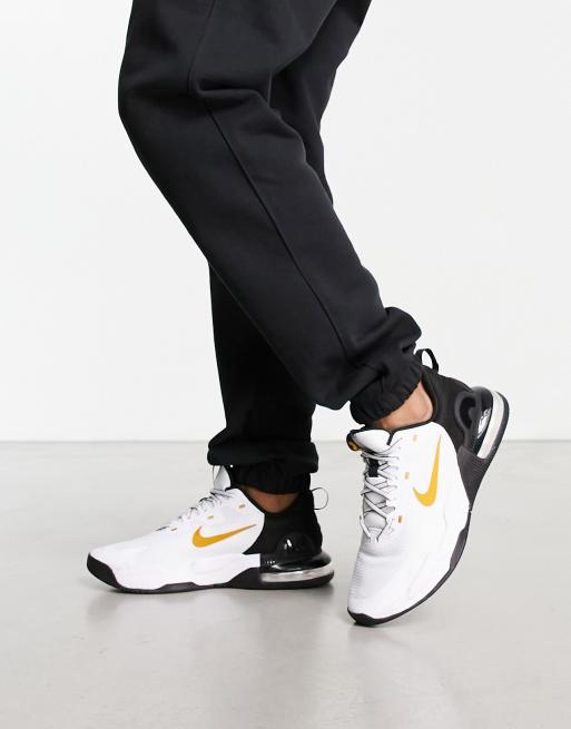 Nike Training Air Max Alpha 5 trainers white and grey | ASOS