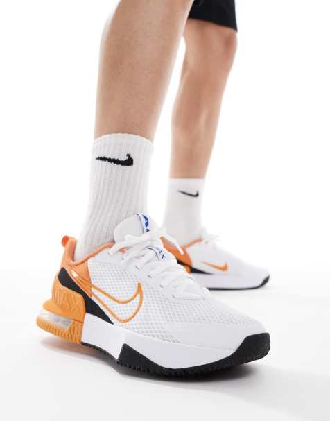Nike Training - Air Max Alpha 6 - Sneakers bianche e arancioni - view 1