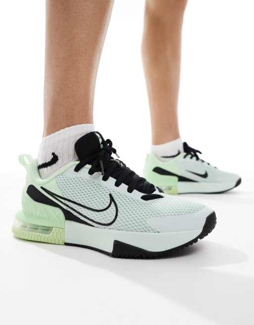 Nike Training Air Max Alpha 6 sneakers in green and black