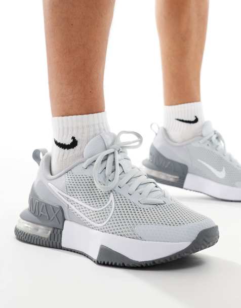 Nike Training Air Max Alpha 6 sneakers in light gray and white - view 1