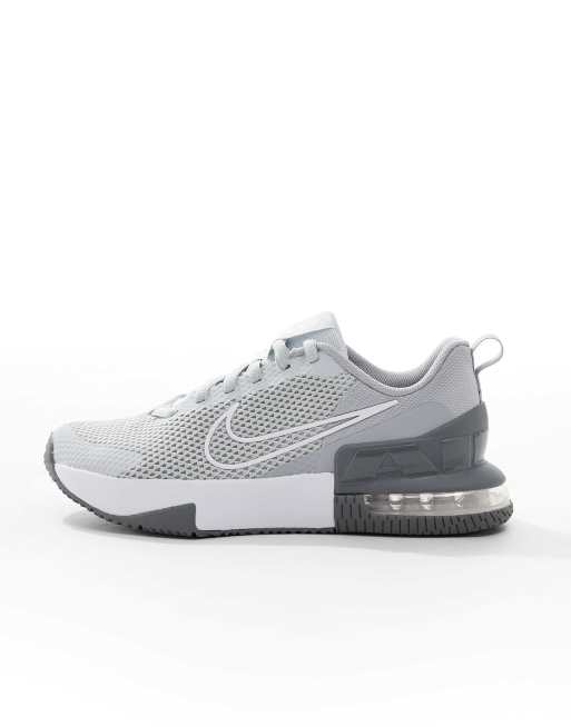 Nike Training Air Max Alpha 6 sneakers in light gray and white, 2 of 5