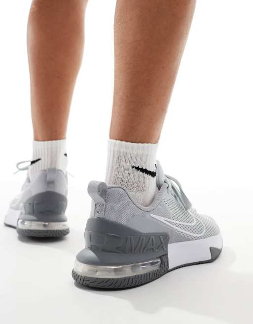 Nike Training Air Max Alpha 6 sneakers in light gray and white, 3 of 5