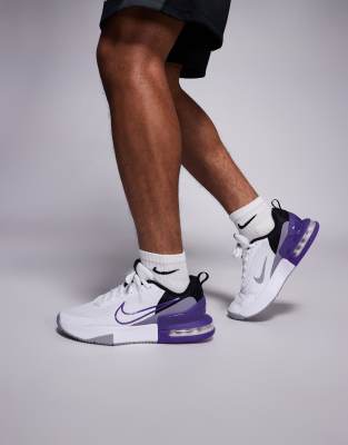 Air Max Alpha 6 sneakers in white and purple